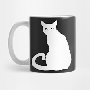 Cat White Mug